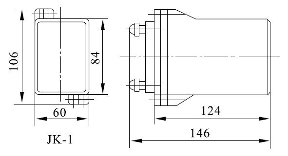 DZ-700/0420外形尺寸圖