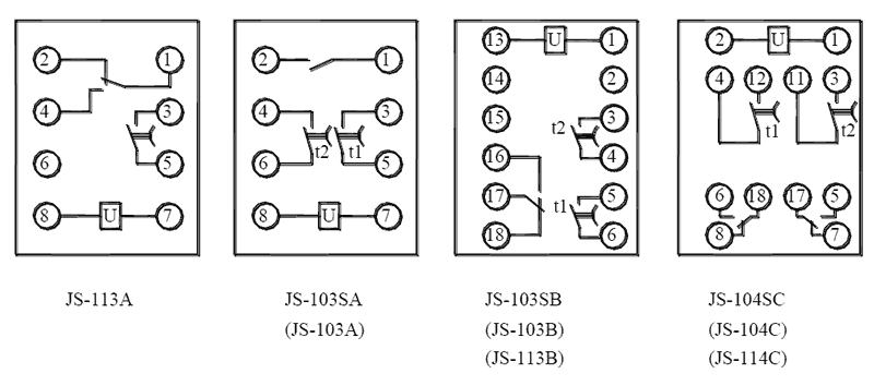 JS-103SB內部接線圖