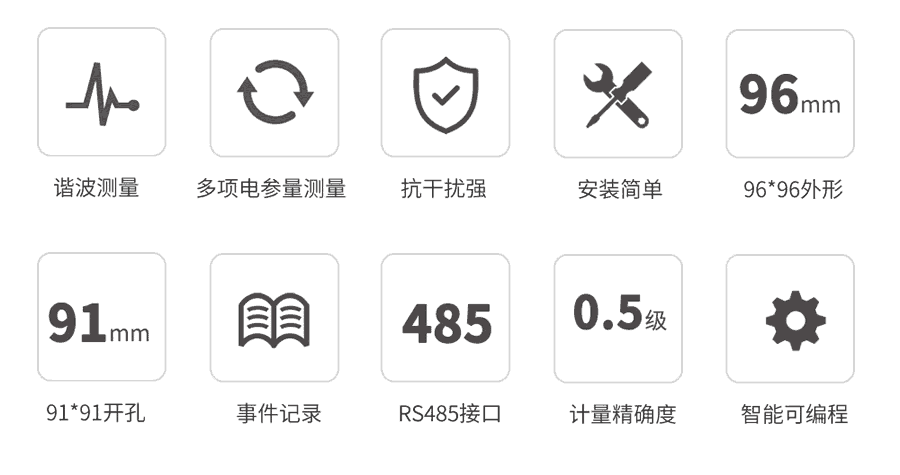 電網(wǎng)質量分析儀特點